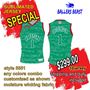 Picture of Lot of 10 Basketball Jersey Fully Decorated in a Sublimated Design. Style 5551 Special.