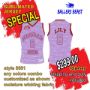 Picture of Lot of 10 Basketball Jersey Fully Decorated in a Sublimated Design. Style 5551 Special.