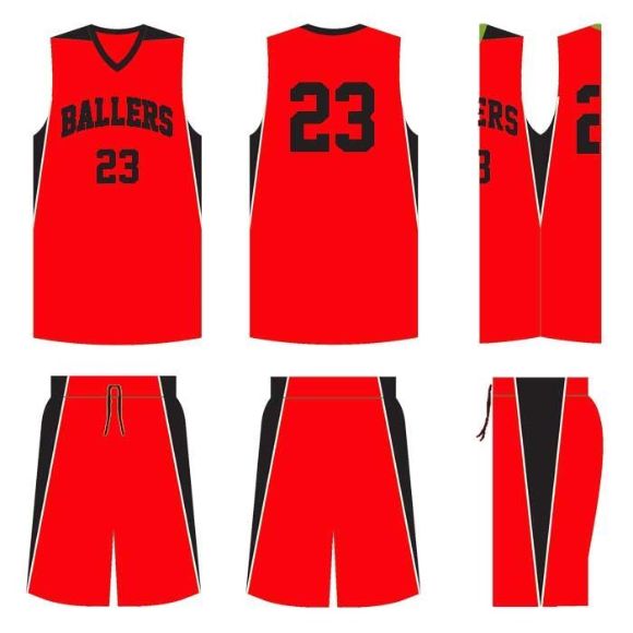 Picture of Basketball Kit Style 523E Custom
