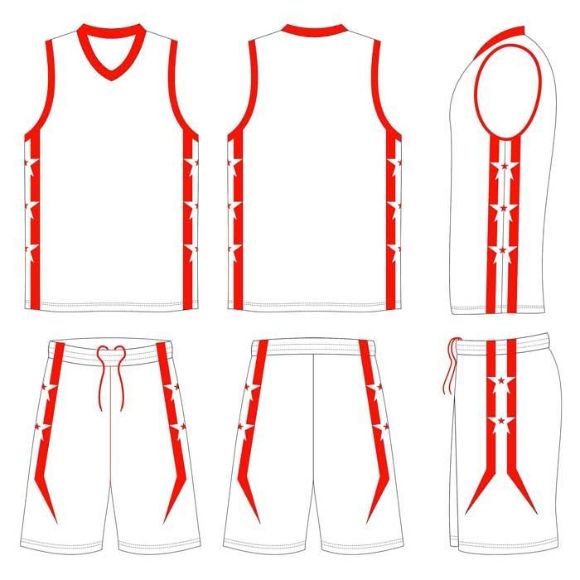 Picture of Basketball Kit Style 558 Custom