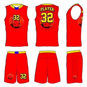 Picture of Basketball Kit Style 556 Custom