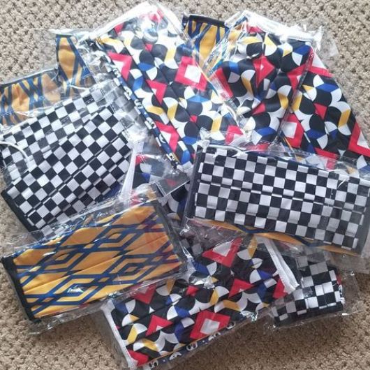 Picture of Pack of 60 Washable Cloth Masks  Style 746-60