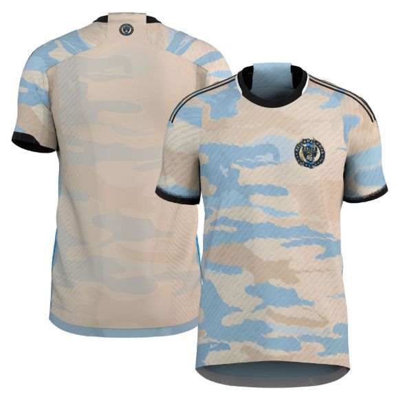 Picture of 2024-25 Philly Soccer Jersey - Lightweight Play Fresh Fabric, Sublimated Design, Standard Size Soccer Shirts