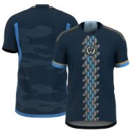 Picture of 2024-25 Philly Soccer Jersey - Lightweight Play Fresh Fabric, Sublimated Design, Standard Size Soccer Shirts