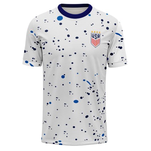 Picture of 2022-23 USA Women's Soccer Jersey - Lightweight Sublimated Design, Interlock Play Fresh Tech, Comfortable Fit