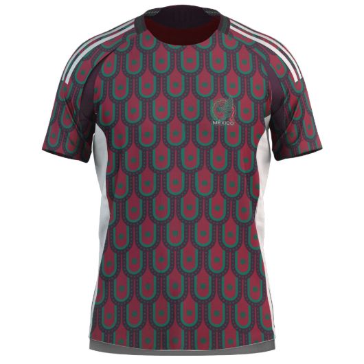 Picture of 2024-25 Mexico Soccer Jersey - Breathable Play Fresh™ Fabric, Sublimated, Relaxed Sport Cut