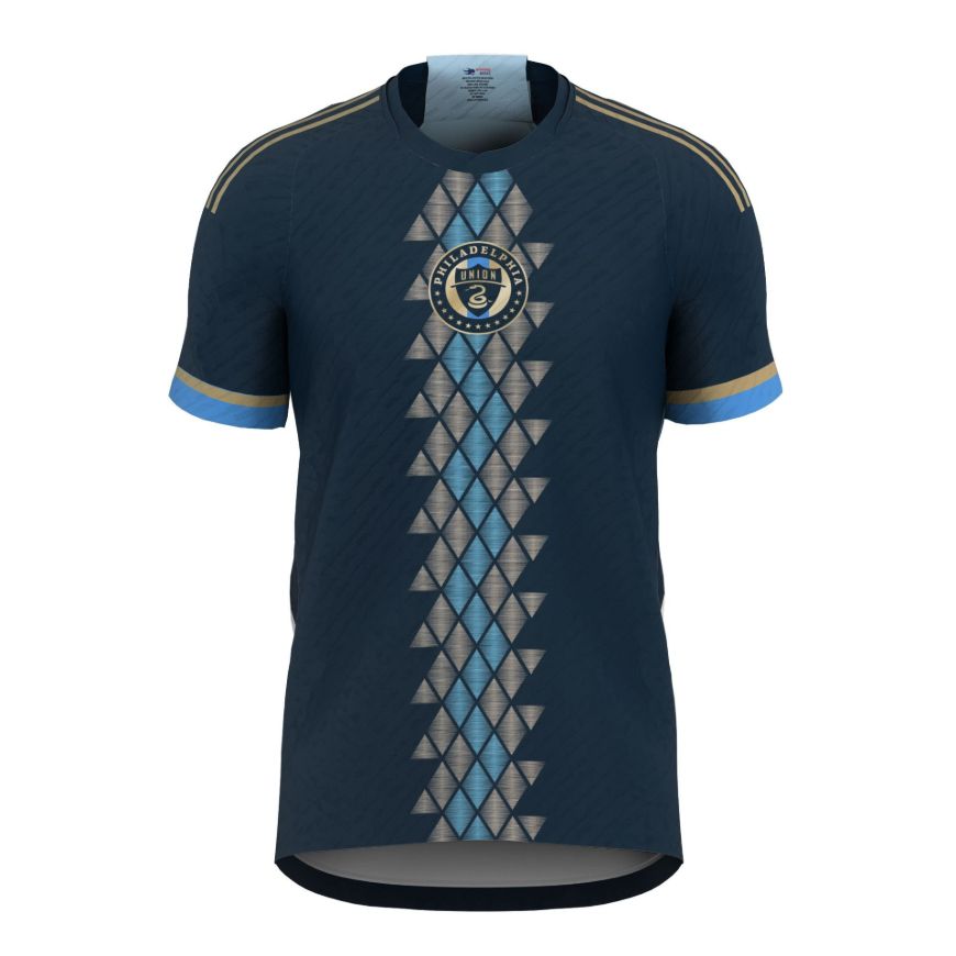 Picture of 2024-25 Philly Soccer Jersey - Lightweight Play Fresh Fabric, Sublimated Design, Standard Size Soccer Shirts