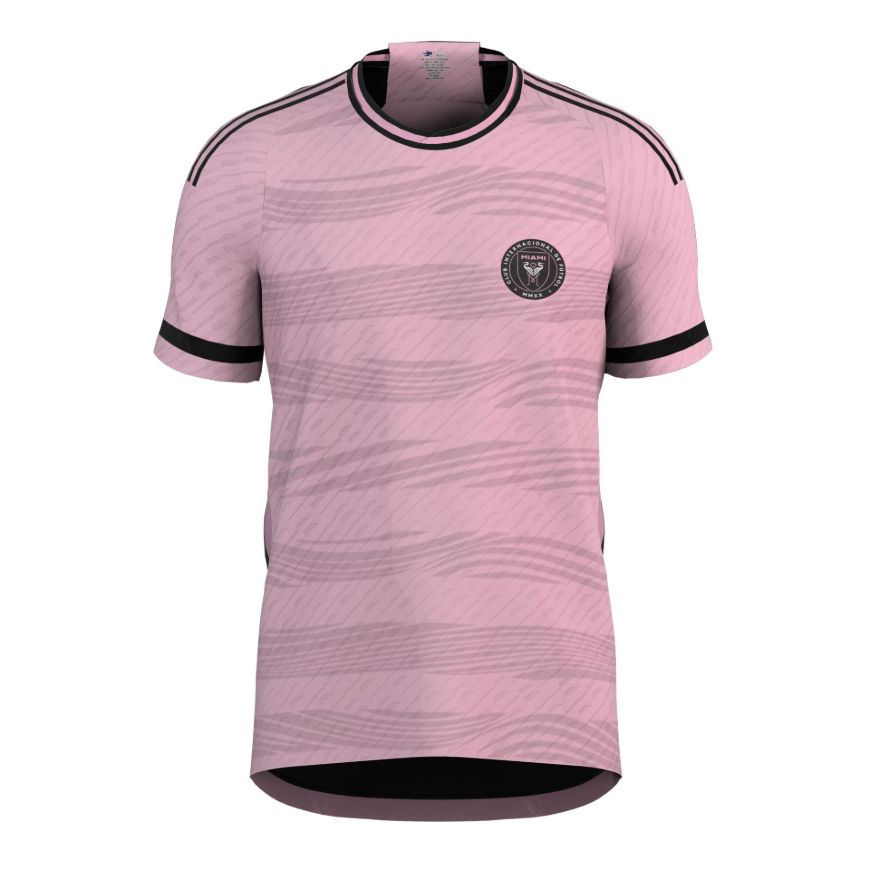 Picture of 2024-25 Miami Soccer Jersey - Lightweight Fabric & Standard Size, Moisture-Wicking Fan Shirt, Comfortable Fit
